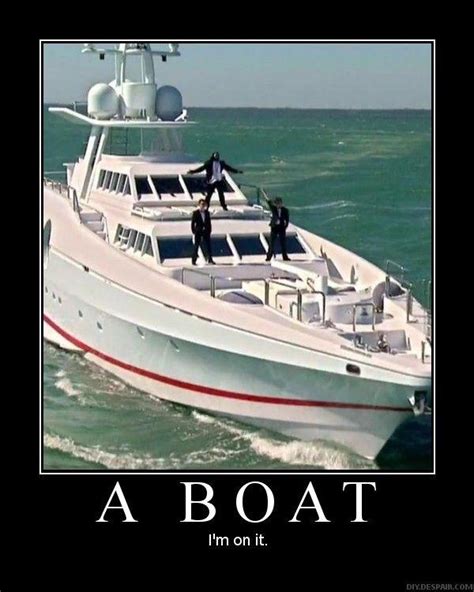 on a boat meme